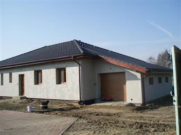 Bungalov s betonovou krytinou